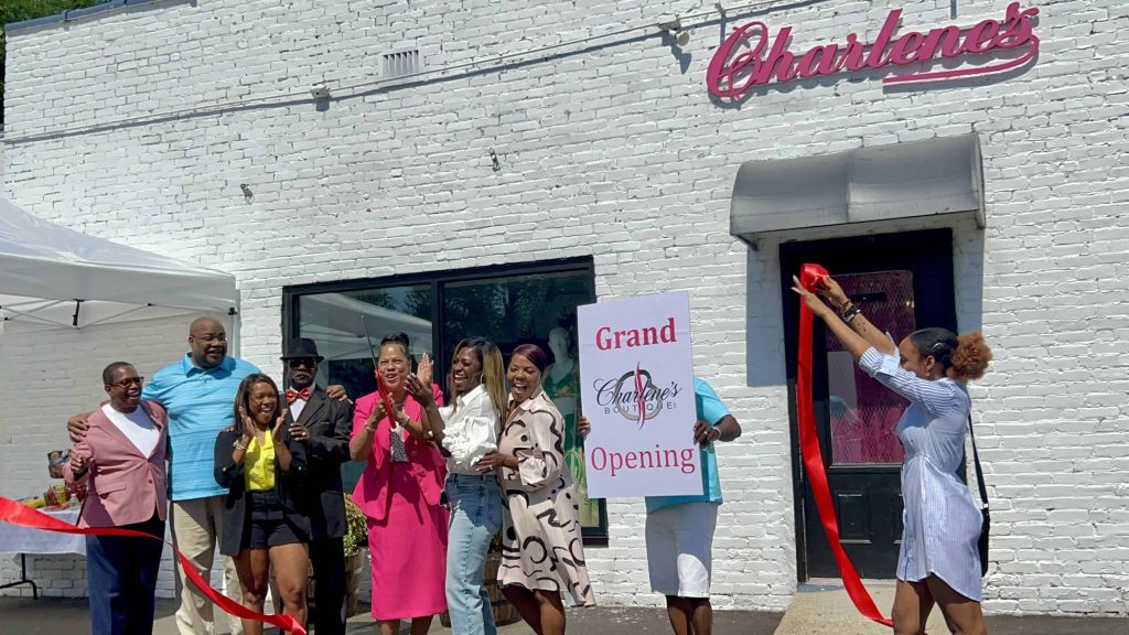Charlene's Boutique Grand Opening in Springfield, MA - Small business assistance
